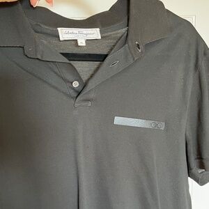 Men's Salvatore Ferragamo dress polo